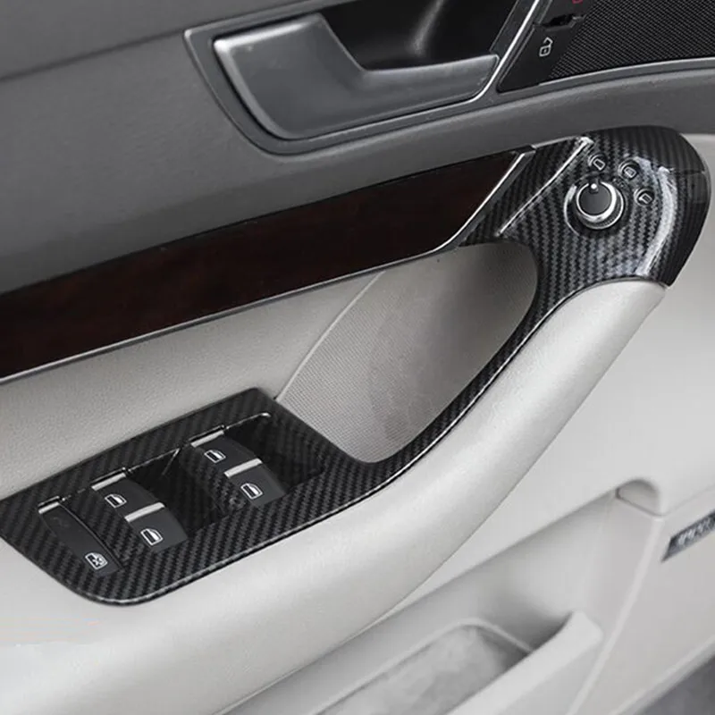 Car Window Glass Lifting Buttons Frame Decoration Cover Trim 4Pcs For Audi A6 C6 2005-2011 LHD Door Armrest Panel Trim
Car Window Glass Lifting Buttons Frame Decoration Cover Trim 4Pcs For Audi A6 C6 2005-2011 LHD Door Armrest Panel Trim