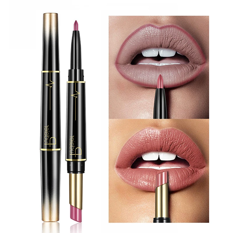 Pudaier Double-end Lip Makeup Lipstick Pencil Sexy 16 Color Waterproof Long Lasting Purple Tint Lip Stick Beauty Matte Liner Pen
Pudaier Double-end Lip Makeup Lipstick Pencil Sexy 16 Color Waterproof Long Lasting Purple Tint Lip Stick Beauty Matte Liner Pen