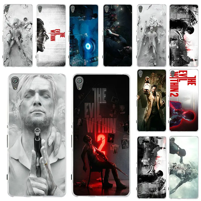 Soft TPU Mobile Phone Cases For Sony Xperia Z Z1 Z2 Z3 Z4 Z5 Compact Z5 Premium M2 M4 M5 E3 E5 T3 XA XA1 Clear The Evil Within 2
Soft TPU Mobile Phone Cases For Sony Xperia Z Z1 Z2 Z3 Z4 Z5 Compact Z5 Premium M2 M4 M5 E3 E5 T3 XA XA1 Clear The Evil Within 2