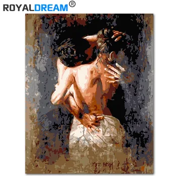 ROYALDREAM Men And Women Embrace Each Other DIY Painting By Numbers Wall Art Picture Acrylic Canvas Painting For Home Decor
ROYALDREAM Men And Women Embrace Each Other DIY Painting By Numbers Wall Art Picture Acrylic Canvas Painting For Home Decor