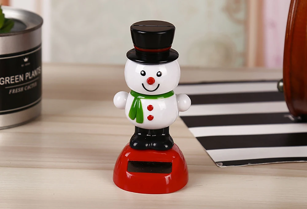 solar powered dancing christmas figures