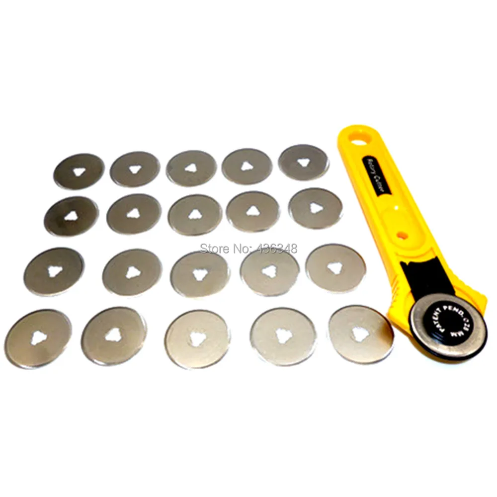 20pcs 28mm Rotary Cutter Replacement Blades Fabric Cutters Scissors Sewing With 28mm Rotary Cutter Cut Circular Patchwork Craft
20pcs 28mm Rotary Cutter Replacement Blades Fabric Cutters Scissors Sewing With 28mm Rotary Cutter Cut Circular Patchwork Craft