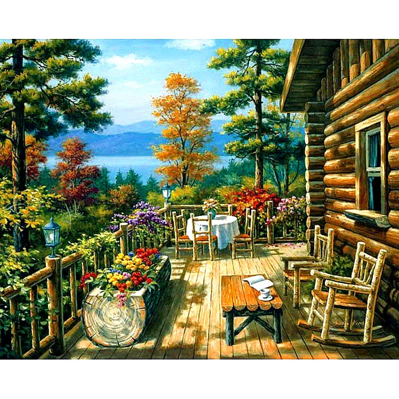 Full Square/Round Drill 5D DIY Diamond Painting "Wooden Houses Scenic" 3D Embroidery Cross Stitch Mosaic Rhinestone Decor Gift
Full Square/Round Drill 5D DIY Diamond Painting "Wooden Houses Scenic" 3D Embroidery Cross Stitch Mosaic Rhinestone Decor Gift