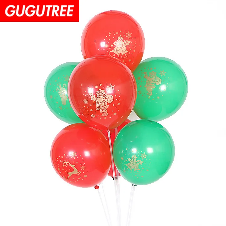 GUGUTREE PARTY 50pcs 12inch red green latex ballon wedding event christmas halloween festival birthday party HY-381
GUGUTREE PARTY 50pcs 12inch red green latex ballon wedding event christmas halloween festival birthday party HY-381