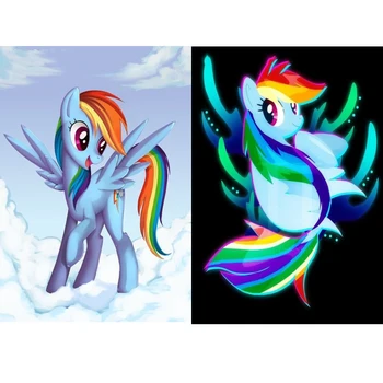 5D diamond painting full drill square animal horse Pegasus diamond embroidery cross stitch My Little Pony Rhinestone painting
5D diamond painting full drill square animal horse Pegasus diamond embroidery cross stitch My Little Pony Rhinestone painting
