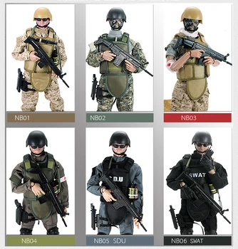 simulation military 12 inch army Wounded soldier Action figures 1/6 scale SWAT Gendarmerie seals with Rifle gun suit model toys
simulation military 12 inch army Wounded soldier Action figures 1/6 scale SWAT Gendarmerie seals with Rifle gun suit model toys