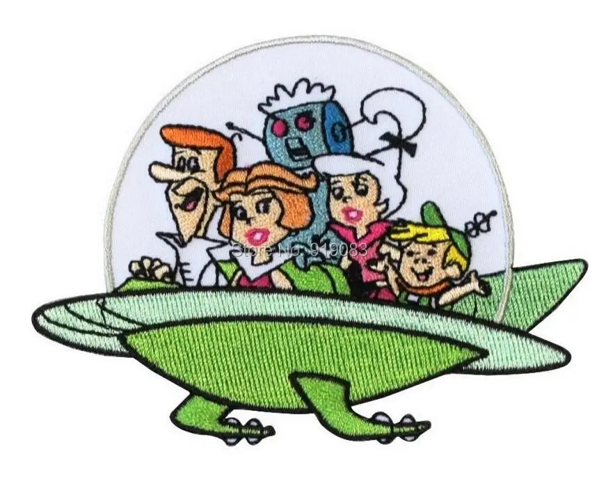 4" Jetsons Family Spaceship patch TV Movie Series Uniform applique iron on Retro Kids Cartoon badge collector For Shirt Sweater
4" Jetsons Family Spaceship patch TV Movie Series Uniform applique iron on Retro Kids Cartoon badge collector For Shirt Sweater