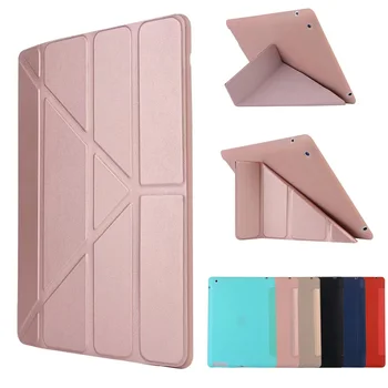 Case For iPad 2 / iPad 3 / iPad 4 Case Silicone Soft Back PU Leather Smart Cover for Apple iPad 4 Case Multi-angle Stand
Case For iPad 2 / iPad 3 / iPad 4 Case Silicone Soft Back PU Leather Smart Cover for Apple iPad 4 Case Multi-angle Stand
