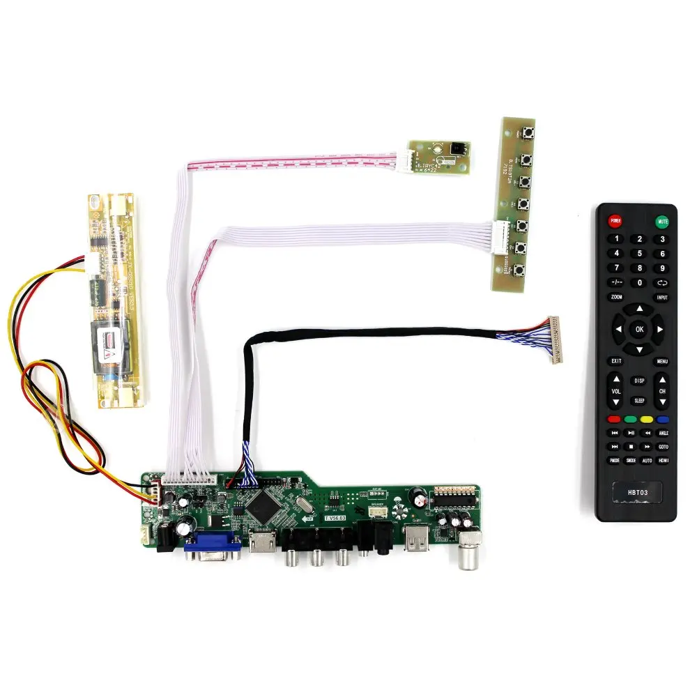 Тв H DMI VGA AV USB аудио Плата ЖК-контроллера для 15 "M150XN07 V9 1024x768 ЖК-экран
Тв H DMI VGA AV USB аудио Плата ЖК-контроллера для 15 "M150XN07 V9 1024x768 ЖК-экран