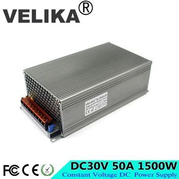 DC Power Supply Switching 30V 50A 1500W Driver Transformers 110V 220V AC to DC30V SMPS for strip lamp Light CNC CCTV Stepper
DC Power Supply Switching 30V 50A 1500W Driver Transformers 110V 220V AC to DC30V SMPS for strip lamp Light CNC CCTV Stepper