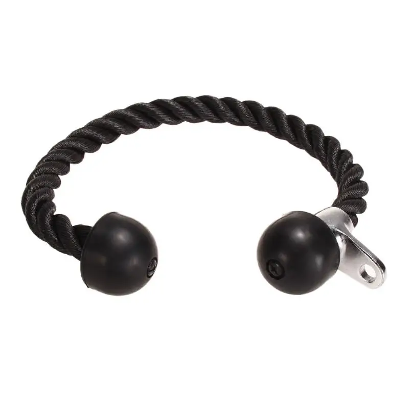 Tricep Rope Training Push Pull Down Cord For Bodybuilding Exercise Gym Workout for Home or Gym Fitness Exercise Body Equipment
Tricep Rope Training Push Pull Down Cord For Bodybuilding Exercise Gym Workout for Home or Gym Fitness Exercise Body Equipment