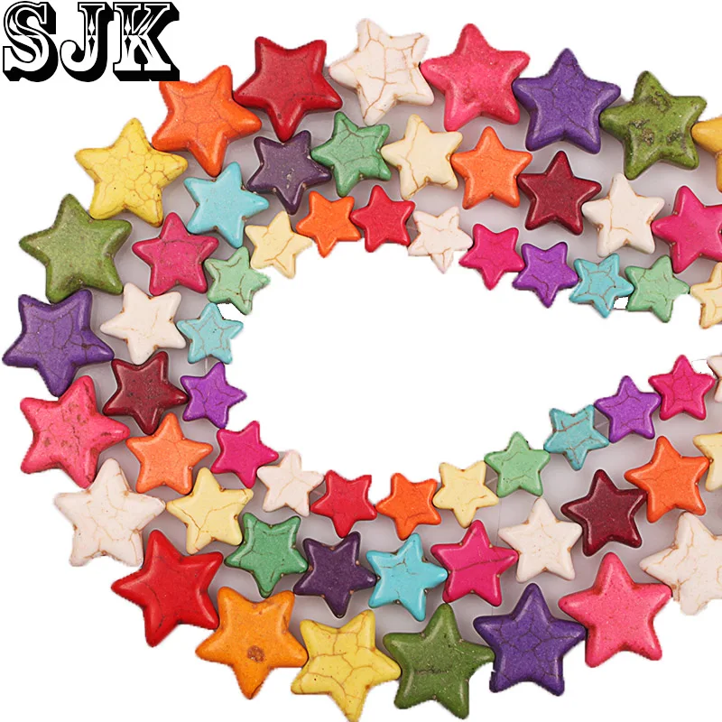 Pentagram Star Shaped Mixed Color Turquoises Stone Loose Spacer Beads 7*7 15*15 20*20mm Bracelet Necklace Jewelry Accessories
Pentagram Star Shaped Mixed Color Turquoises Stone Loose Spacer Beads 7*7 15*15 20*20mm Bracelet Necklace Jewelry Accessories
