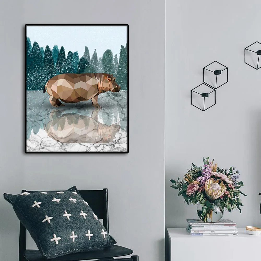 Cartoon Hippo Animals Print Home Decor Canvas Painting Calligraphy Wall Pictures Postesrs for Living Room Bedroom Decoration
Cartoon Hippo Animals Print Home Decor Canvas Painting Calligraphy Wall Pictures Postesrs for Living Room Bedroom Decoration
