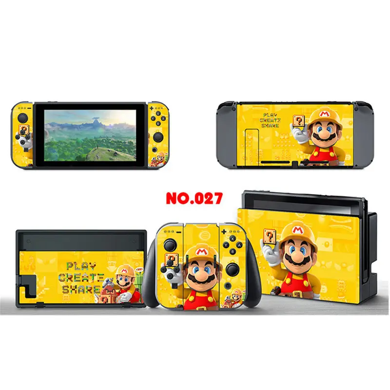 Vinyl Decal Console Cover Stickers For Nintend Switch Console and Nintend Switch Joy Con Controller Charger Dock Skin Set
Vinyl Decal Console Cover Stickers For Nintend Switch Console and Nintend Switch Joy Con Controller Charger Dock Skin Set