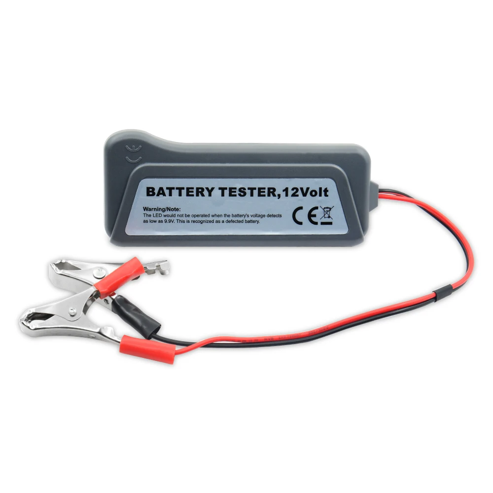 6 LED Lights Display 12V Digital Battery Alternator Tester Auto Car Diagnostic Tool for Cars Vehicle Motorcycle New