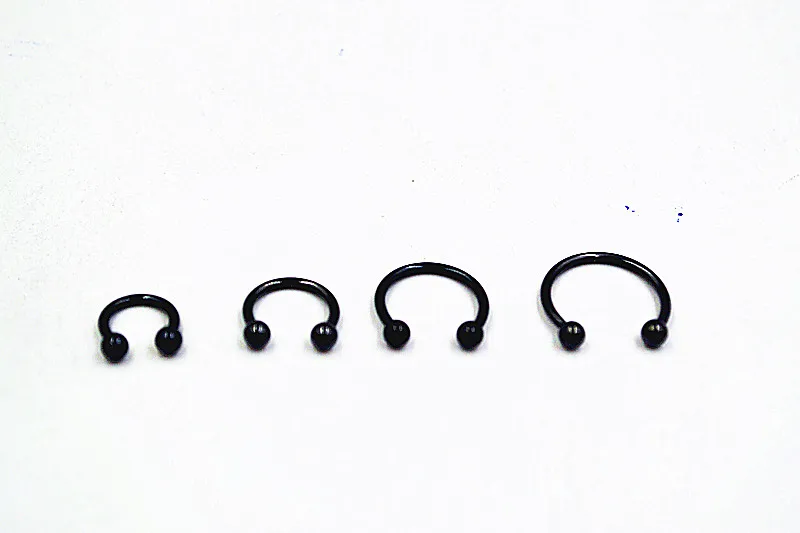 50pcs Free Shippment Titanium Black Surgical Steel Circular Horseshoe Nose Ring Lip Ring,BCR Piercing earring tragus ring
50pcs Free Shippment Titanium Black Surgical Steel Circular Horseshoe Nose Ring Lip Ring,BCR Piercing earring tragus ring