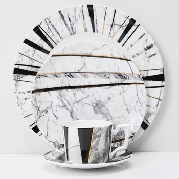 Nordic Marbled Bone China Western Steak Dish Coffee Cup Saucer English Afternoon Tea Snack Dish
Nordic Marbled Bone China Western Steak Dish Coffee Cup Saucer English Afternoon Tea Snack Dish