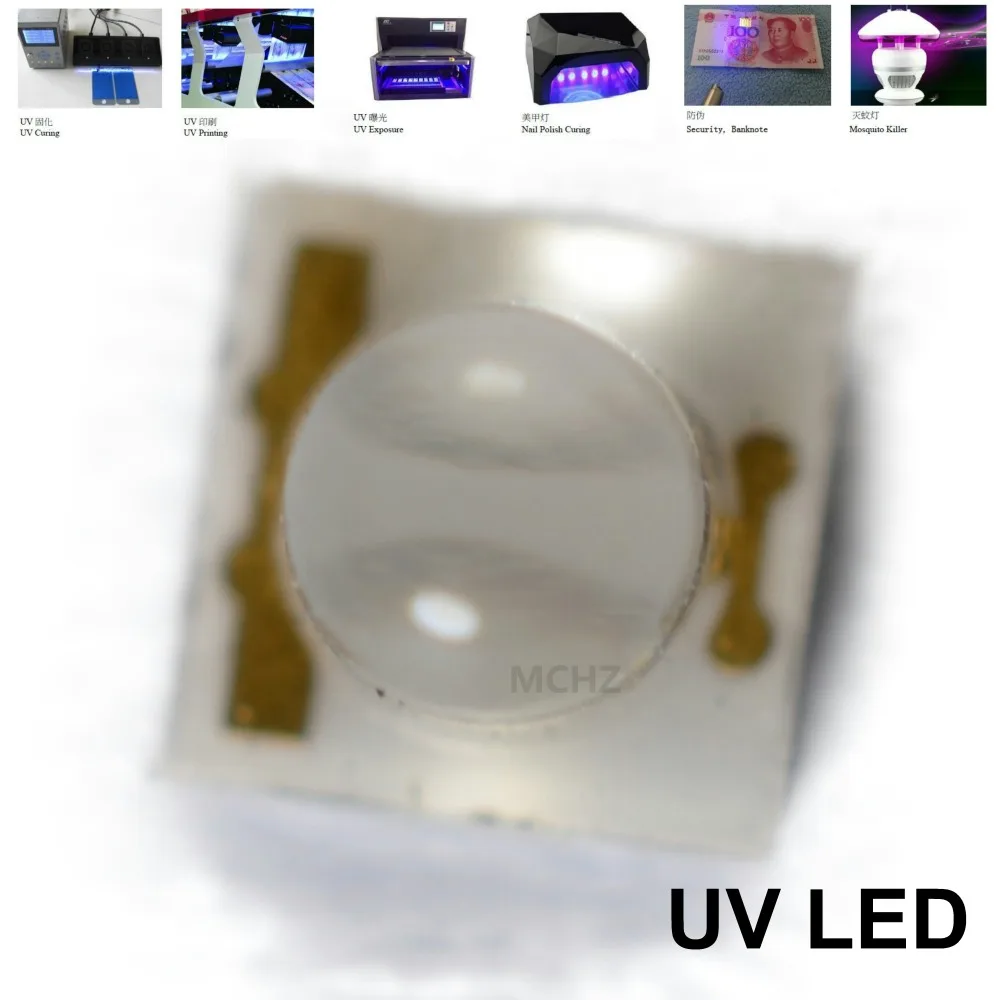30 шт. сменные светодиодные лампы HONGLI CREE LG 3535 1 2 Вт UVA UVB UVC 390 395 400 нм|Подвесные
