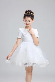 Kids Girls Wedding Flower Girl Dress Short Sleeve Princess Party Pageant Formal Dress 3T-12T Girl Party Dresses
Kids Girls Wedding Flower Girl Dress Short Sleeve Princess Party Pageant Formal Dress 3T-12T Girl Party Dresses