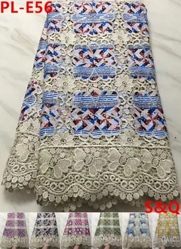 Popular latest african laces african cord lace fabric with stone high quality 5yards african fabric for wedding dress PL-E56
Popular latest african laces african cord lace fabric with stone high quality 5yards african fabric for wedding dress PL-E56