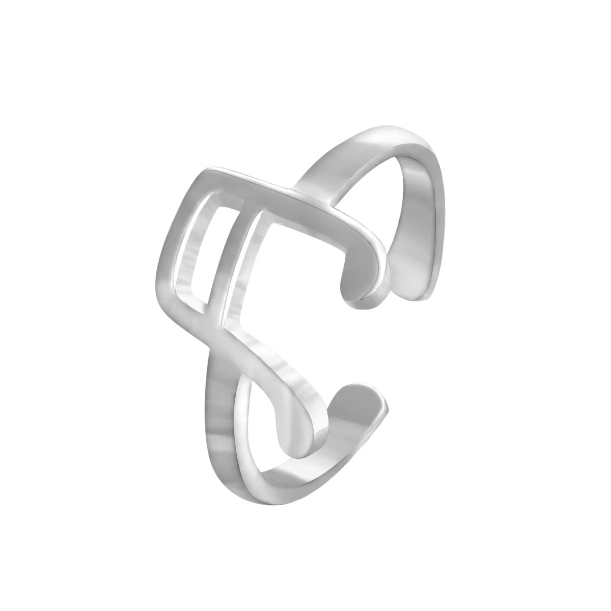 Унисекс Открытый регулируемый музыкальный дизайн нот палец кольцо шарнирное