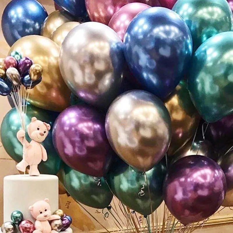 50pcs 12inch Chrome Gold rose Latex Wedding Baby Shower 30th. Birthday Party Decor Metallic Balloons Supplies Helium globos
50pcs 12inch Chrome Gold rose Latex Wedding Baby Shower 30th. Birthday Party Decor Metallic Balloons Supplies Helium globos
