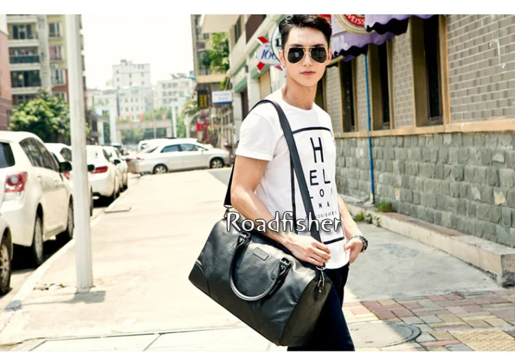 Leather travel carry bag ZF6629-7