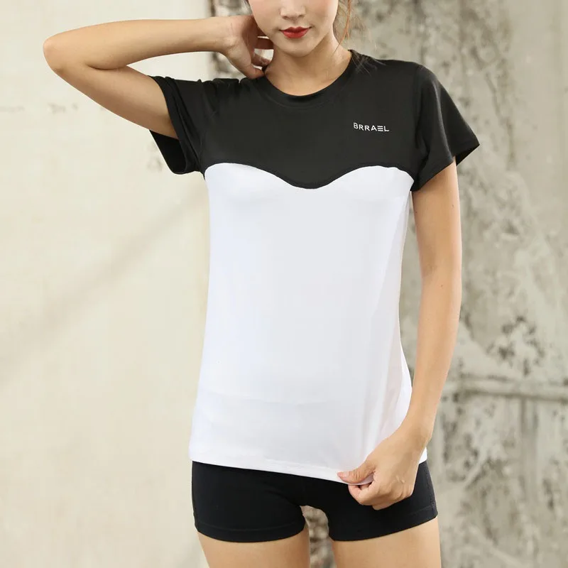 New Four Seasons Sports Tops Women's Letters Loose Short-sleeved Quick-drying Clothes Training Running Half-sleeved Gym T-shirt
New Four Seasons Sports Tops Women's Letters Loose Short-sleeved Quick-drying Clothes Training Running Half-sleeved Gym T-shirt