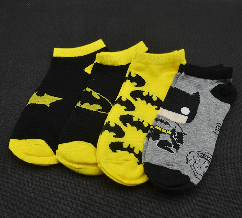 Cute Batman Full Printed cosplay Socks Short Cut Ankle Sock Photoreal Crew Stockings 4 pairs per lot
Cute Batman Full Printed cosplay Socks Short Cut Ankle Sock Photoreal Crew Stockings 4 pairs per lot