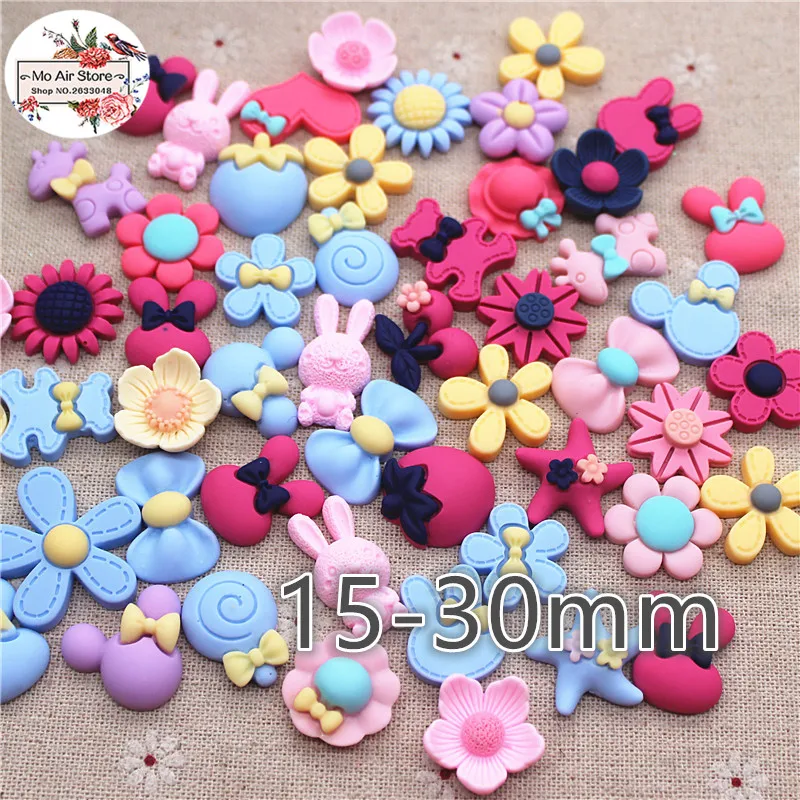 20pcs 15-30mm mix color animal/flower resin flatback cabochon DIY jewelry/phone/nail art decoration
20pcs 15-30mm mix color animal/flower resin flatback cabochon DIY jewelry/phone/nail art decoration