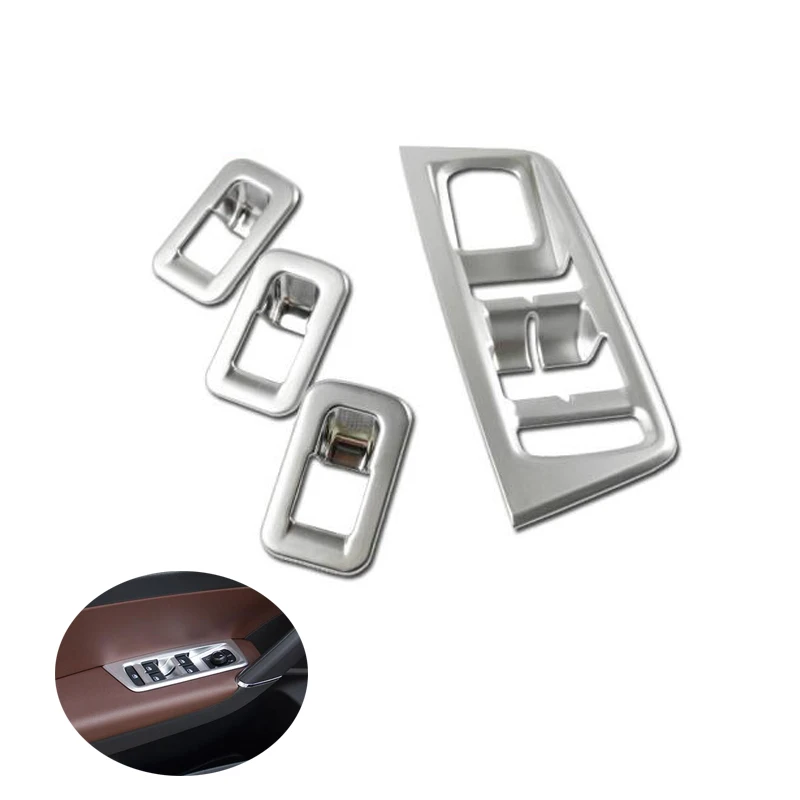 ABS Matte Door Armrest Window Lift Button Cover Trim For VW Volkswagen Touran 2016 2017 Interior Accessories 4pcs
ABS Matte Door Armrest Window Lift Button Cover Trim For VW Volkswagen Touran 2016 2017 Interior Accessories 4pcs
