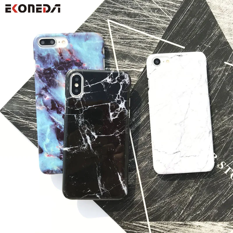 EKONEDA Glossy Marble Patterned Phone Case funda For iPhone 6 6S 8 Plus X Case Hard Granite For iPhone 7 Plus 8 Case Plastic 
EKONEDA Glossy Marble Patterned Phone Case funda For iPhone 6 6S 8 Plus X Case Hard Granite For iPhone 7 Plus 8 Case Plastic