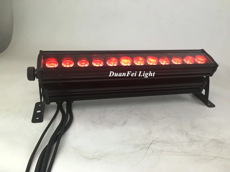 12x18w led wall washer bar