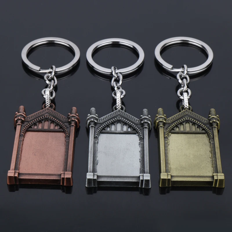 HANCHANG Jewelry Mirror Of Erised Keychain Keyring HP Hogwart Mirror Shape Pendant Keychain Halloween Christmas Women Men Gift
HANCHANG Jewelry Mirror Of Erised Keychain Keyring HP Hogwart Mirror Shape Pendant Keychain Halloween Christmas Women Men Gift