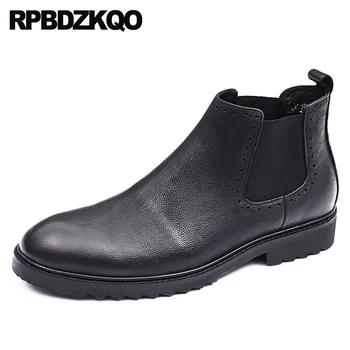 Boots Formal Winter Men's Shoes High Top Genuine Leather Booties Fur Full Grain Chelsea Dress Men Black Chunky Ankle Italian
Boots Formal Winter Men's Shoes High Top Genuine Leather Booties Fur Full Grain Chelsea Dress Men Black Chunky Ankle Italian