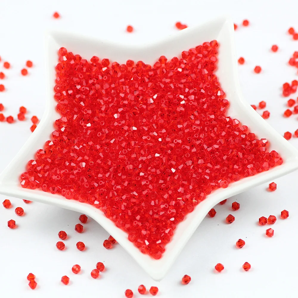 Red AB Bicone Austrian faceted Crystal Glass Beads 4mm 100pcs Loose Spacer Beads for Jewelry Handiwork Making DIY accessories
Red AB Bicone Austrian faceted Crystal Glass Beads 4mm 100pcs Loose Spacer Beads for Jewelry Handiwork Making DIY accessories