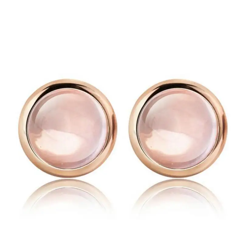 2017 New Natural Powder Crystal Furong Stone Powder Candy Round Earrings Temperament Women Jewelry Wholesale Boucles D'oreilles
2017 New Natural Powder Crystal Furong Stone Powder Candy Round Earrings Temperament Women Jewelry Wholesale Boucles D'oreilles