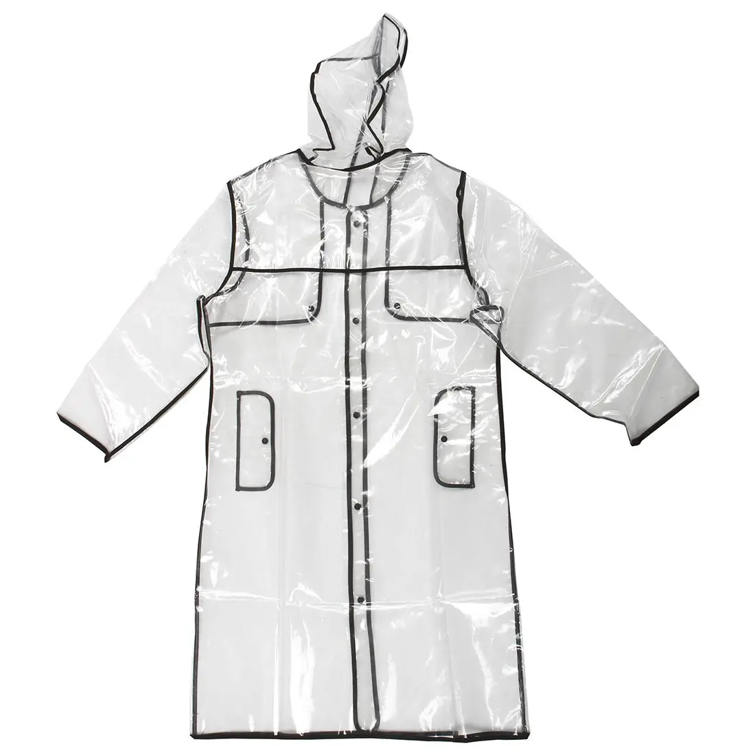 New FASHION WOMEN'S TRANSPARENT EVA RAINCOAT OUTDOOR TRAVEL WATERPROOF RAIN COAT
New FASHION WOMEN'S TRANSPARENT EVA RAINCOAT OUTDOOR TRAVEL WATERPROOF RAIN COAT
