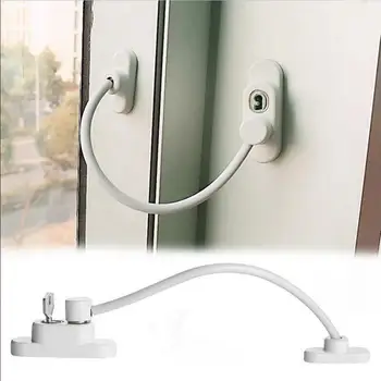 Lockable Window Security Cable Lock Door Safety Restrictor Child Room Window And Door Security Restrictor with Key
Lockable Window Security Cable Lock Door Safety Restrictor Child Room Window And Door Security Restrictor with Key