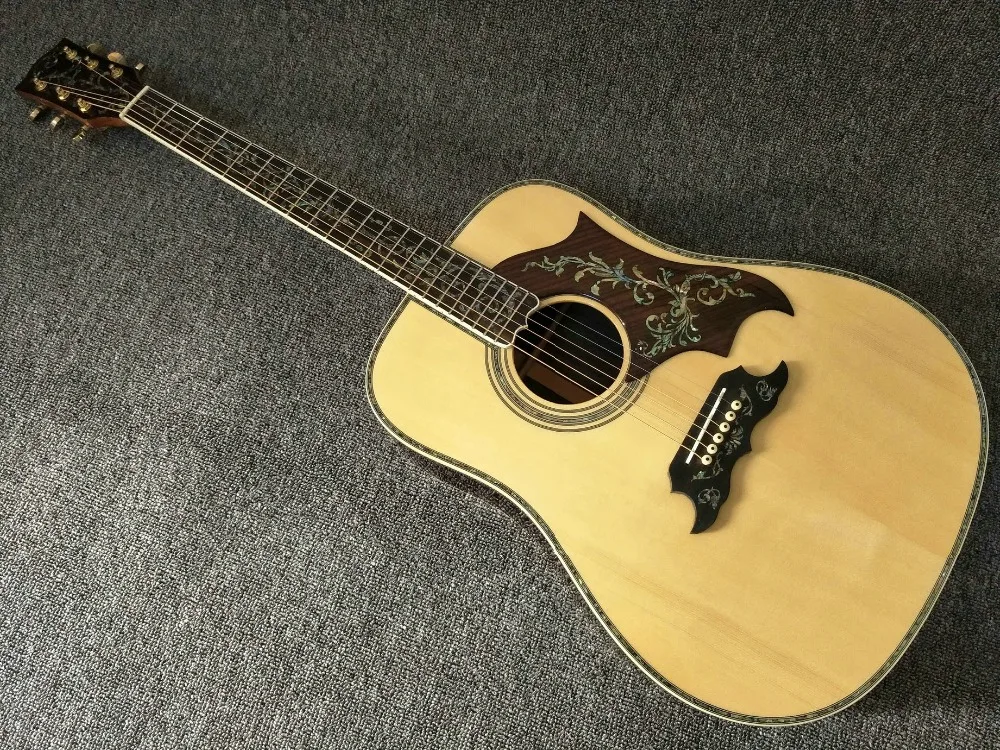 luxury acoustic guitar Real abalone YM-18 solid top electric acoustic guitar, China guitar
luxury acoustic guitar Real abalone YM-18 solid top electric acoustic guitar, China guitar