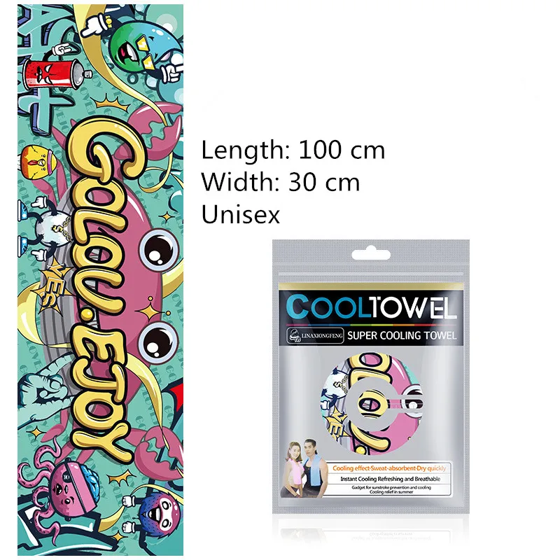 Hot Sale Cool Towel New Ice Cold Enduring Running Jogging Gym Chilly Pad Instant Cooling Outdoor Sports Towel
Hot Sale Cool Towel New Ice Cold Enduring Running Jogging Gym Chilly Pad Instant Cooling Outdoor Sports Towel