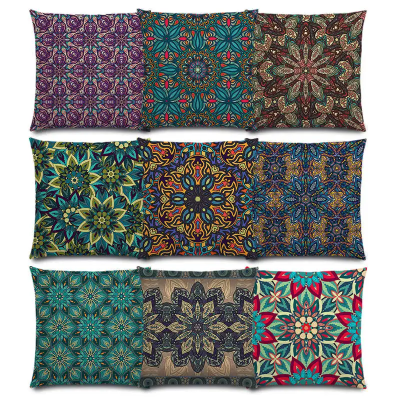 Boho Colorful Flowers Abstract Ethnic Floral Mandalas Classical Pattern Design Vintage Patchwork Retro Cushion Cover Pillow Case
Boho Colorful Flowers Abstract Ethnic Floral Mandalas Classical Pattern Design Vintage Patchwork Retro Cushion Cover Pillow Case
