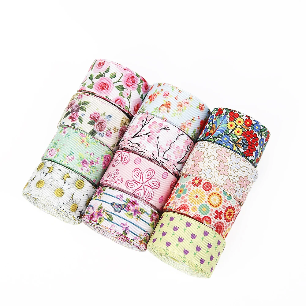 David accessories 1"(25mm) Rose Flower Ribbon Floral Polyester Grosgrain Ribbon DIY Crafts Sewing Accessories Gift,10Yc716
David accessories 1"(25mm) Rose Flower Ribbon Floral Polyester Grosgrain Ribbon DIY Crafts Sewing Accessories Gift,10Yc716