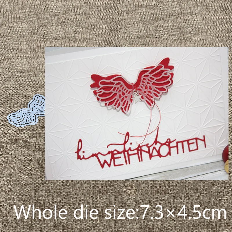 New Design Craft Metal Cutting Die cut dies 2pcs wings decoration scrapbook Album Paper Card Craft Embossing die cuts
New Design Craft Metal Cutting Die cut dies 2pcs wings decoration scrapbook Album Paper Card Craft Embossing die cuts