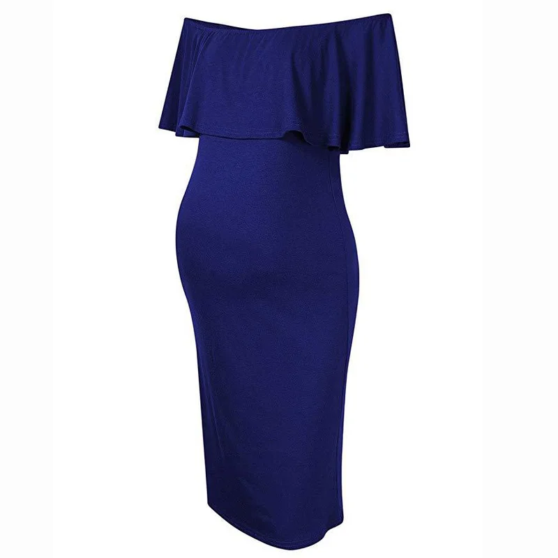 Elegant Dress for Pregnant Women Mom Pregnant Nursing Baby Maternity Off Shoulder Ruffle Dress Roupa Para Gravida Vestidos XXL
Elegant Dress for Pregnant Women Mom Pregnant Nursing Baby Maternity Off Shoulder Ruffle Dress Roupa Para Gravida Vestidos XXL