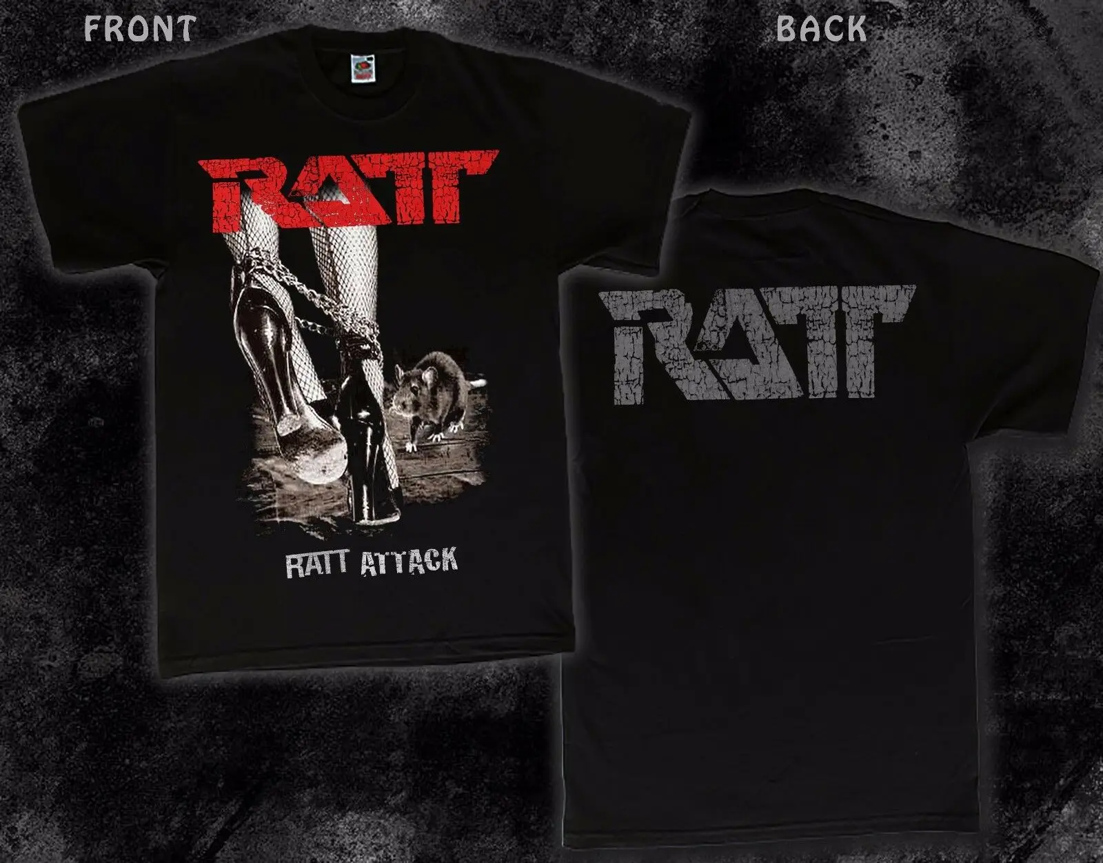 RATT -Ratt Attack- American heavy metal band, T_shirt- sizes: S to 6XL Summer Men'S fashion Tee,Comfortable t shirt
RATT -Ratt Attack- American heavy metal band, T_shirt- sizes: S to 6XL Summer Men'S fashion Tee,Comfortable t shirt