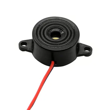 1PC 3-24V Black Nylon Piezo Electronic Buzzer Alarm 23x12MM 95DB Continuous Sound Beeper with Tin Plated Copper Wire
1PC 3-24V Black Nylon Piezo Electronic Buzzer Alarm 23x12MM 95DB Continuous Sound Beeper with Tin Plated Copper Wire
