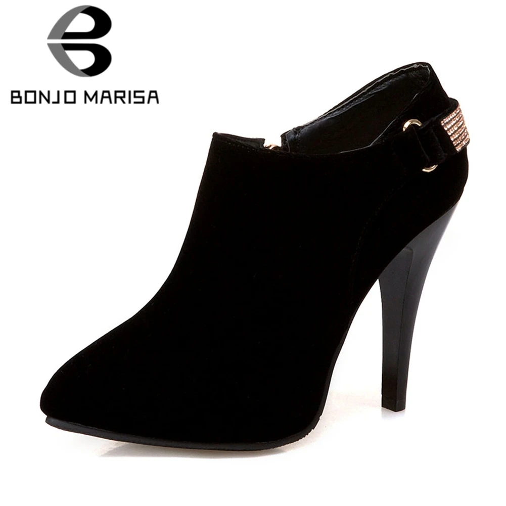 BONJOMARISA 2020 Spring New Plus Size 31-50 Elegant Flock Office Ladies Pumps Women Thin High Heels Decorating Shoes Woman black
BONJOMARISA 2020 Spring New Plus Size 31-50 Elegant Flock Office Ladies Pumps Women Thin High Heels Decorating Shoes Woman black