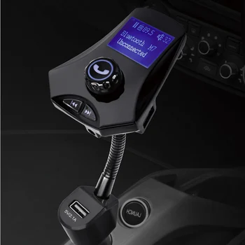 FM Transmitter Bluetooth Hands Free Car 3.5MM AUX Mp3 Player 3.1A USB Car Charger Support TF Card U Dick
FM Transmitter Bluetooth Hands Free Car 3.5MM AUX Mp3 Player 3.1A USB Car Charger Support TF Card U Dick