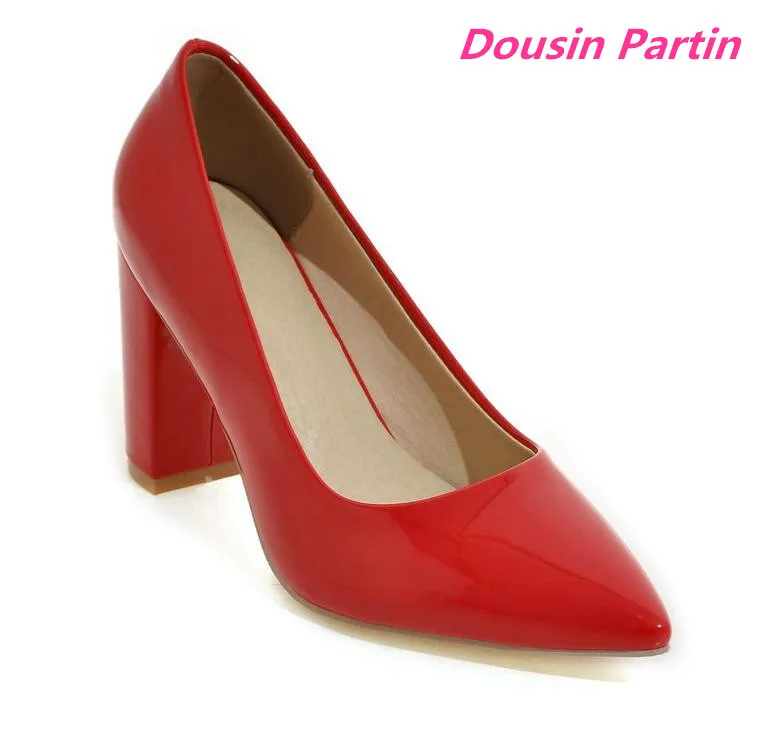 Dousin Partin Women Pumps Square High Heel Fashion Women Shoes Platform Slip on All Match Elegnat Casual Wedding Shoes
Dousin Partin Women Pumps Square High Heel Fashion Women Shoes Platform Slip on All Match Elegnat Casual Wedding Shoes
